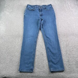 Carhartt Jeans‎ Womens 10 Blue Rugged Flex Relaxed Fit Workwear Carpenter Denim